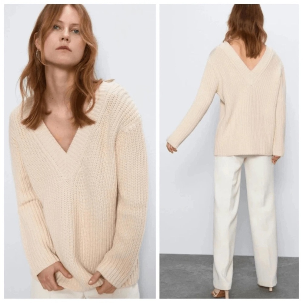 Zara Chunky Knit Sweater